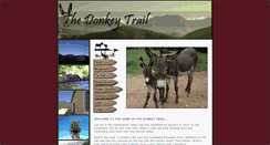 Desktop Screenshot of donkeytrail.com